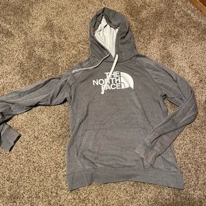 Taupe Medium North Face Hoodie.